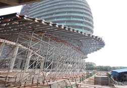 《苏州建筑脚手架崭露头角，致胜有奇招》